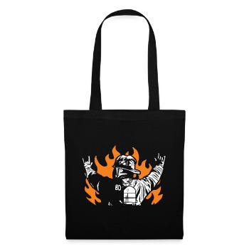 fire brigade - Tote Bag - black - Front