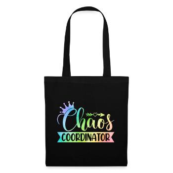Chaos Coordinator Babysitting Daycare Provider Pre - Stoffbeutel - Schwarz - Vorne
