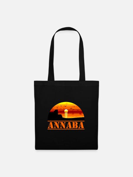 Annaba - Sac en tissu - noir