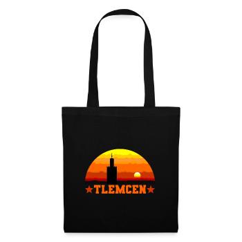 Tlemcen - Sac en tissu - noir - Devant