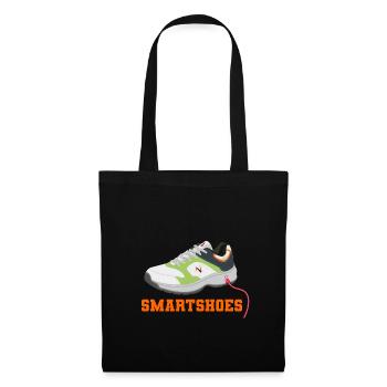 Chaussures intelligentes - Sac en tissu - noir - Devant
