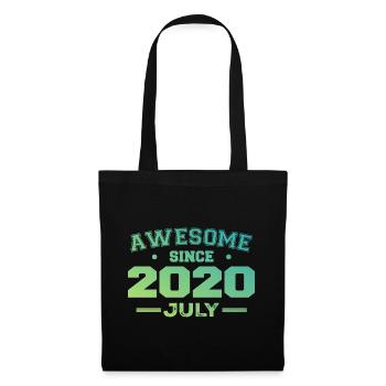 July 2020 Birthday Party July 2020 Retro - Tote Bag - black - Front