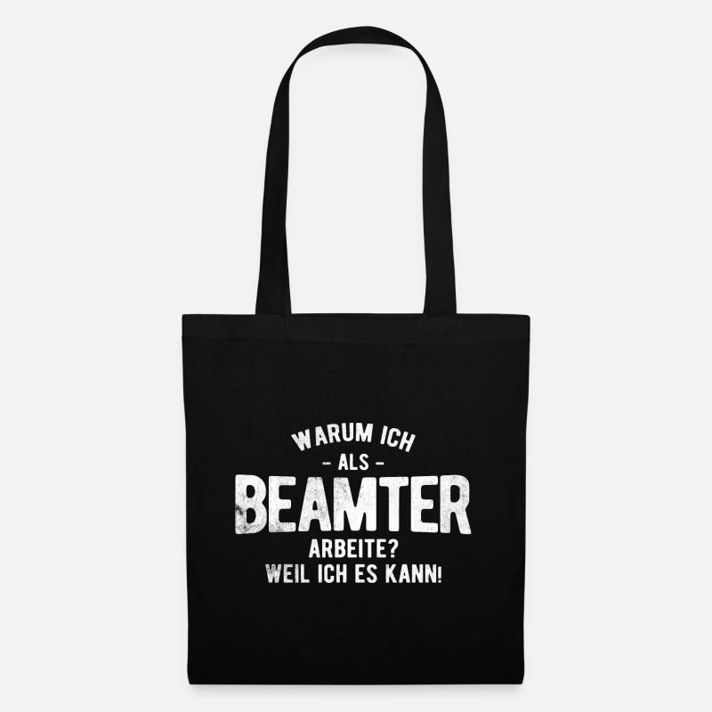 Beamter Beamte - Stoffbeutel - Schwarz
