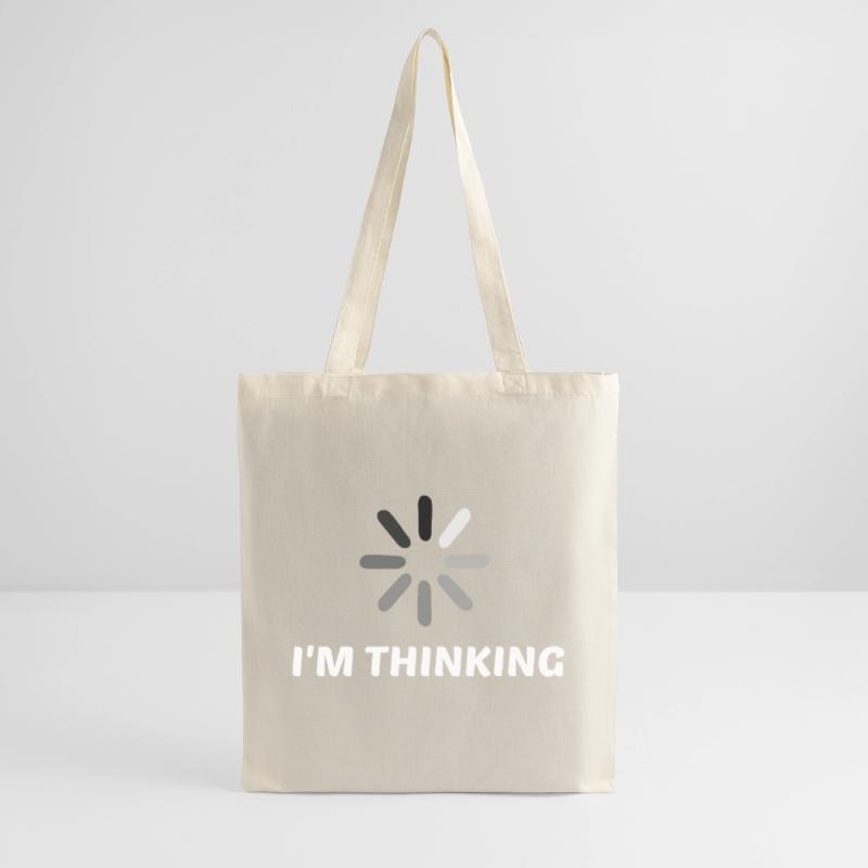 I'm Thinking Coder Software Developer Programmer N Stoffbeutel