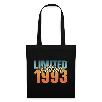 30e anniversaire 1993 Né 30 ans - Sac en tissu - noir - Devant