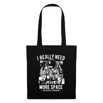 Astronaut space space flight - Tote Bag - black - Front