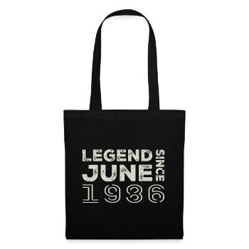 June 1986 Birthday June 1986 June Gift 1986 - Tote Bag - black - Front