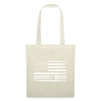 Country Music American Flag Song Lover USA Patriot - Tote Bag - nature - Front
