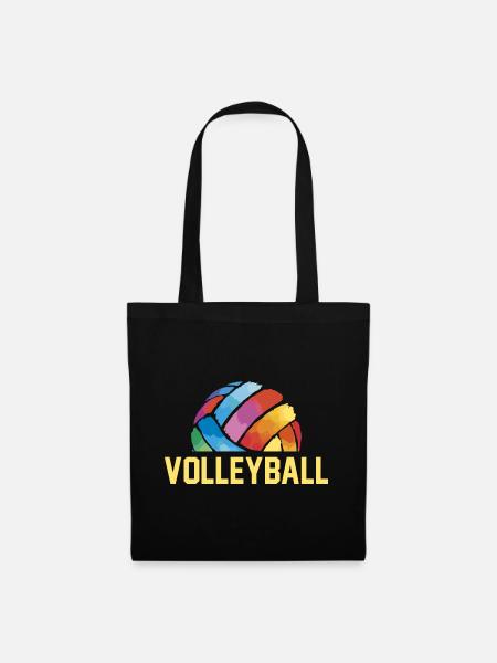 Volley-ball - Sac en tissu - noir