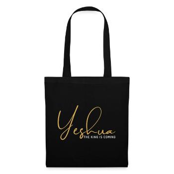 Yeshua The King Is Coming – Christian - Tote Bag - black - Front