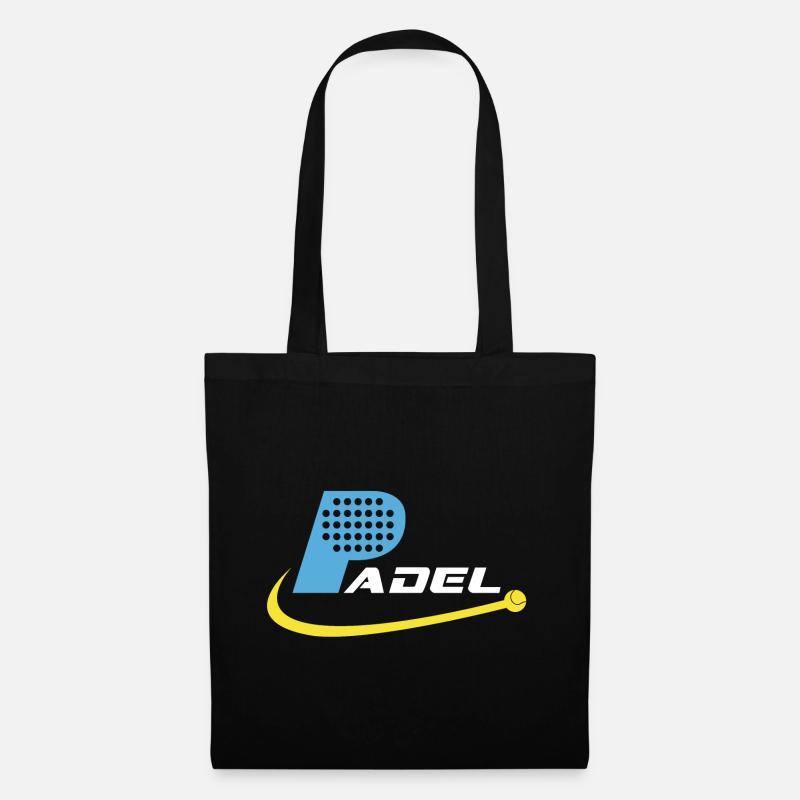 Padel - Stoffbeutel - Schwarz
