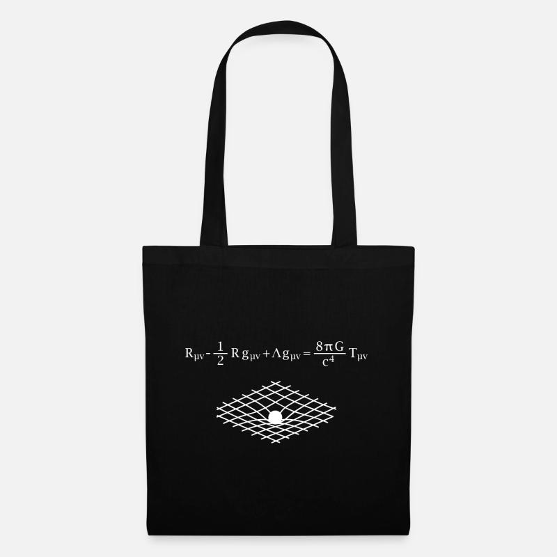 Spatial Equation Physics - Tote Bag - black