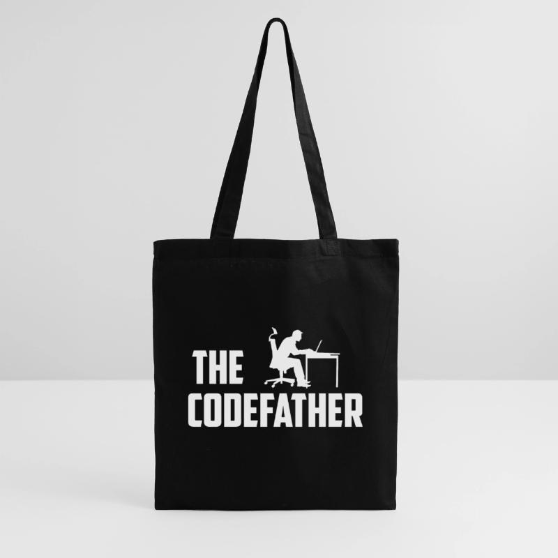 The Codefather Programmer Coder Developer Software Stoffbeutel