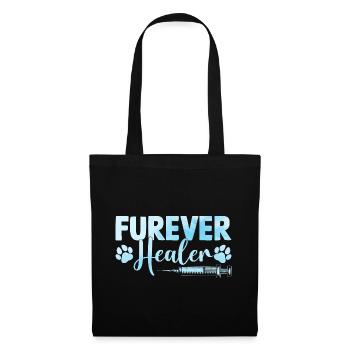 Furever Healer Verterinarian Animal Lover - Tote Bag - black - Front