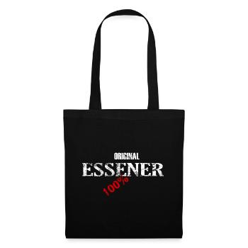 Original Essener 100% - Stoffbeutel - Schwarz - Vorne