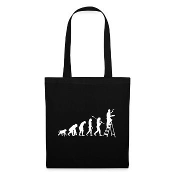 Training painters - Tote Bag - black - Front