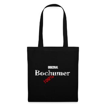 Original Bochumer 100% - Stoffbeutel - Schwarz - Vorne