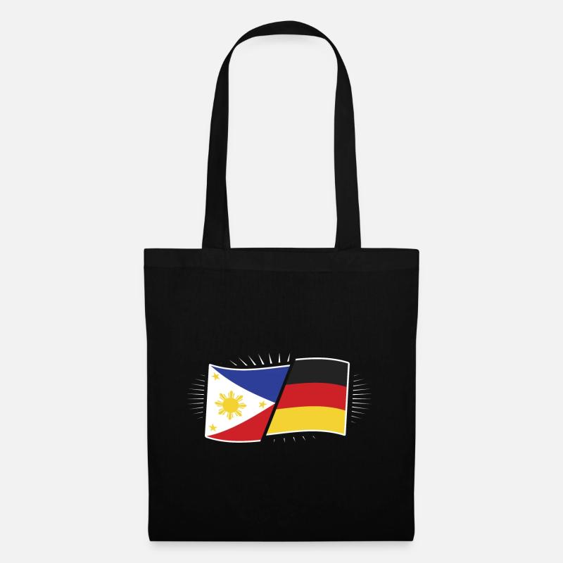 Philippinen - Stoffbeutel - Schwarz