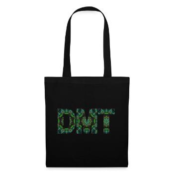 DMT psychedelischer Trip Ayahuasca - Stoffbeutel - Schwarz - Vorne