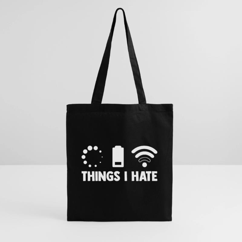 Things I Hate Programmer Coder Coding Developer So Stoffbeutel