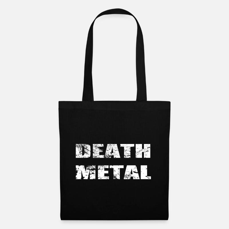 DEATH METAL - Stoffbeutel - Schwarz