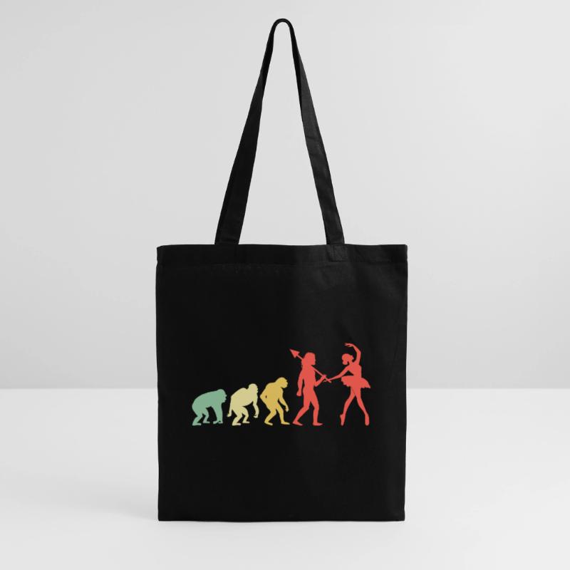 Evolution Dancing For Dancing Dancer Choreografie Stoffbeutel