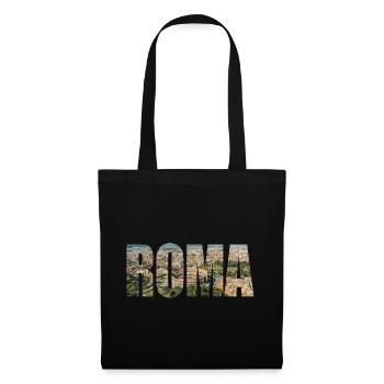 roma rome - Tote Bag - black - Front