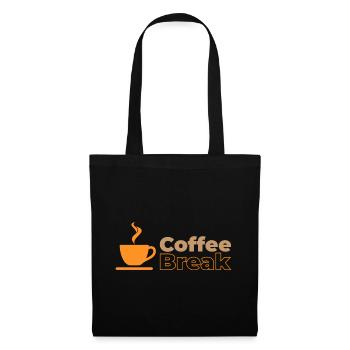 Coffee break - Tote Bag - black - Front
