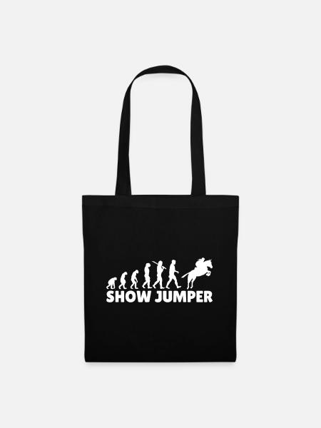 Evolution Reiten Show Jumper - Stoffbeutel - Schwarz