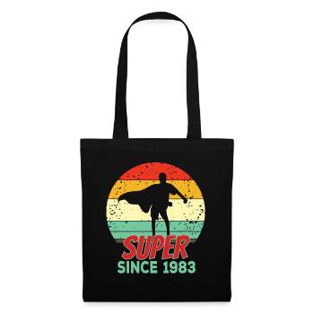 Super depuis 1983 - Sac en tissu - noir - Devant