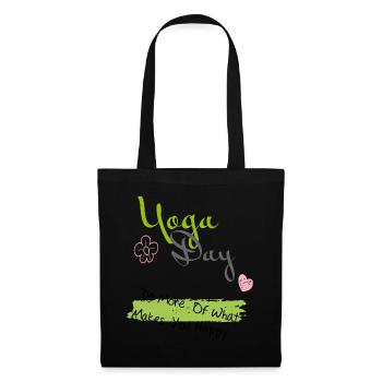 Yoga Wellness - Tote Bag - black - Front