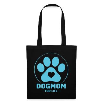Dog mom for life - Tote Bag - black - Front