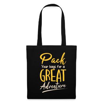 Adventure - Tote Bag - black - Front