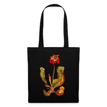 Carnivorous Plant Carnivore Grunge Vintage - Tote Bag - black - Front