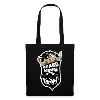 Beard Masculinity Statement Beard Hairstyle Beard Wearer - Tote Bag - black - Front