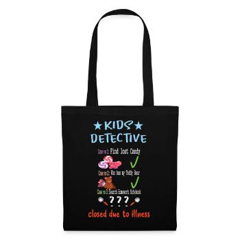 Children's Detective - Tote Bag - black - Front