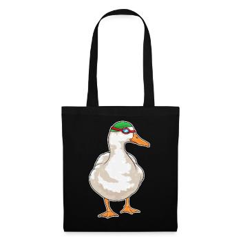 Lunettes de natation pour canards Été - Sac en tissu - noir - Devant