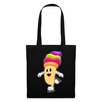 Cupcake Eislaufen Schlittschuhe - Tote Bag - black - Front