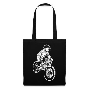 Enfant VTT - Sac en tissu - noir - Devant