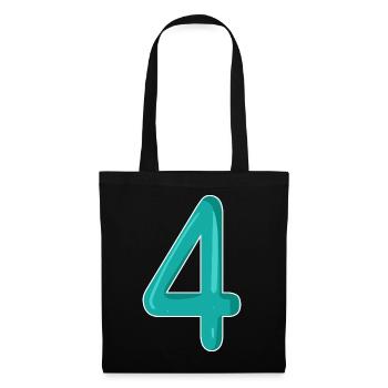 4 - Tote Bag - black - Front