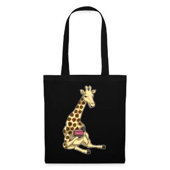 Giraffe Cake - Tote Bag - black - Front