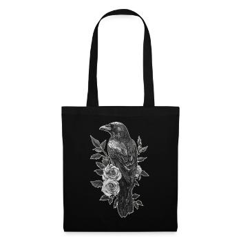 Raven - Tote Bag - black - Front