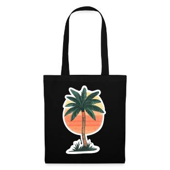 Palm tree - Tote Bag - black - Front