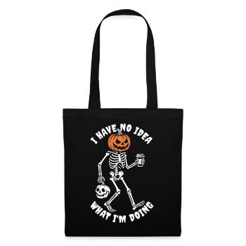 I have no idea what I'm doing - Halloween costume - Tote Bag - black - Front