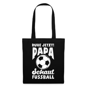 Drôle de Football Football Fan Cadeau - Sac en tissu - noir - Devant