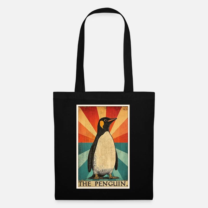 Penguins Penguin - Tote Bag - black