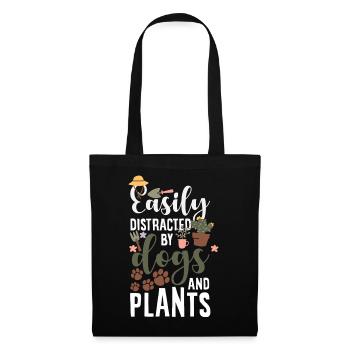 Garten- Und Pflanzenliebhaber Geschenke - Stoffbeutel - Schwarz - Vorne