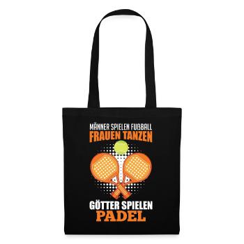 Padel Sport WOMEN DANCE GODS PLAY PADEL - Tote Bag - black - Front