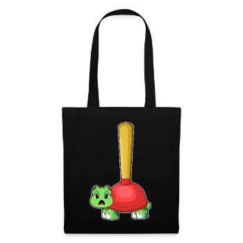 Turtle Pömpel - Tote Bag - black - Front