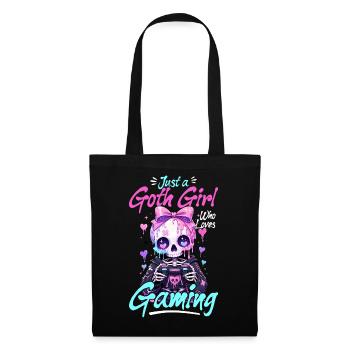 Pastel Goth Soft Goth Gaming Gamer - Tote Bag - black - Front